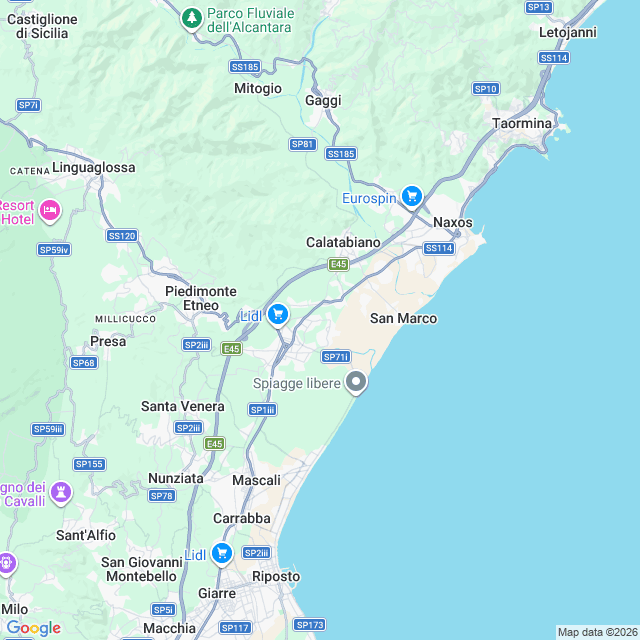 Approximate location