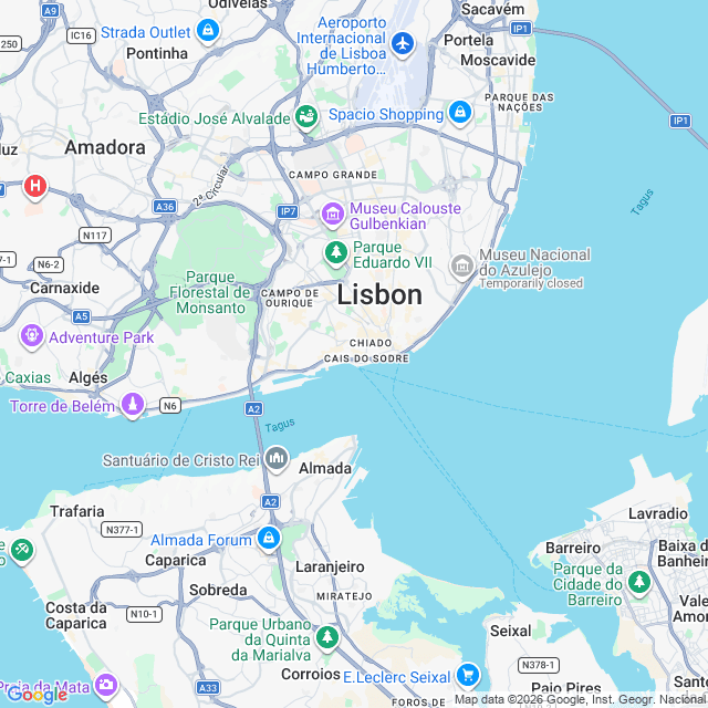 Approximate location