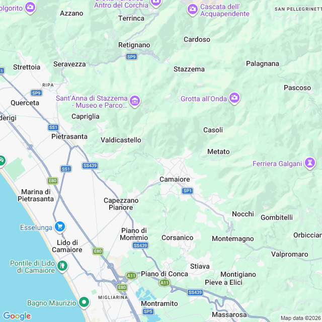Approximate location