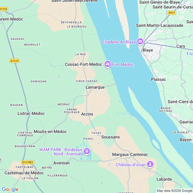 Approximate location