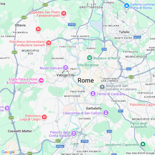 Approximate location