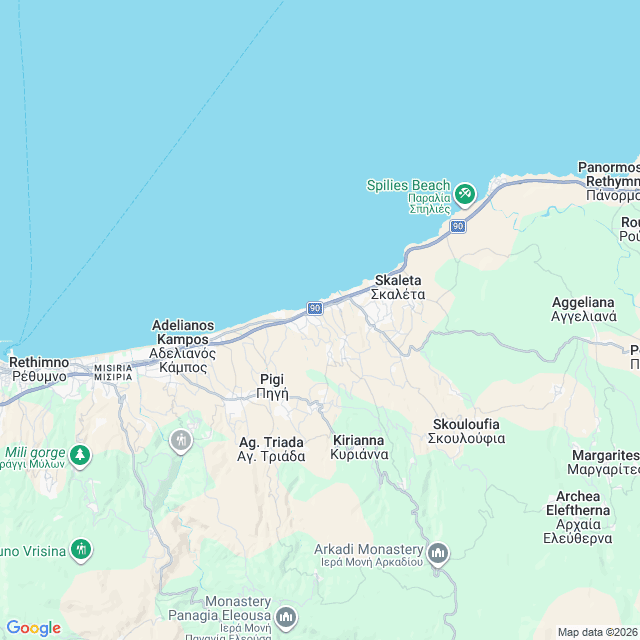 Approximate location