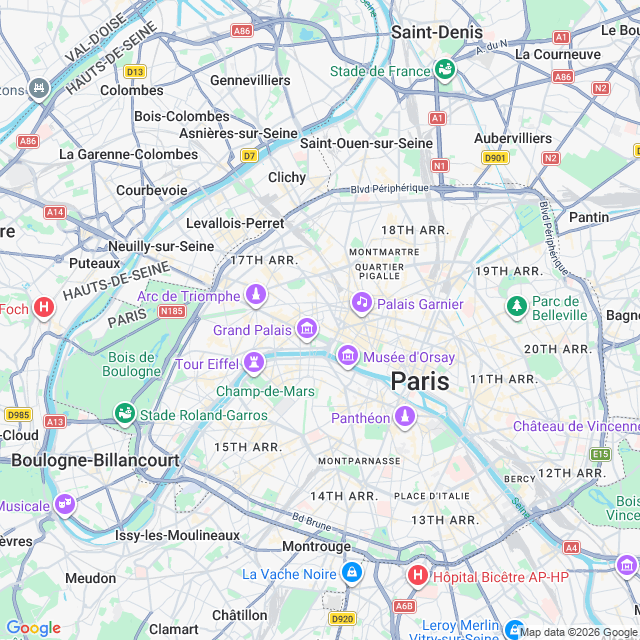 Approximate location