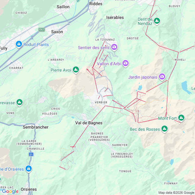 Approximate location