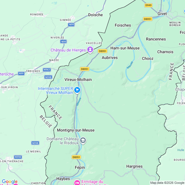 Approximate location