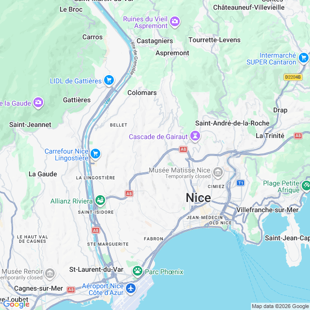 Approximate location