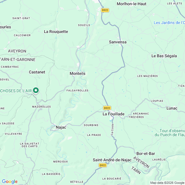 Approximate location