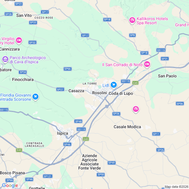 Approximate location