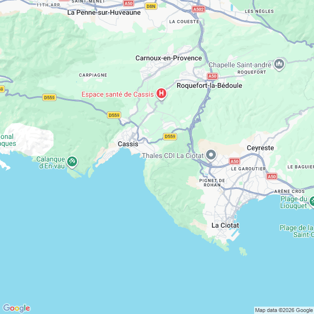 Approximate location