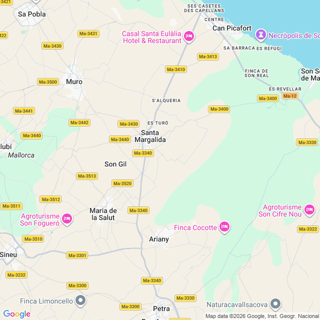 Approximate location