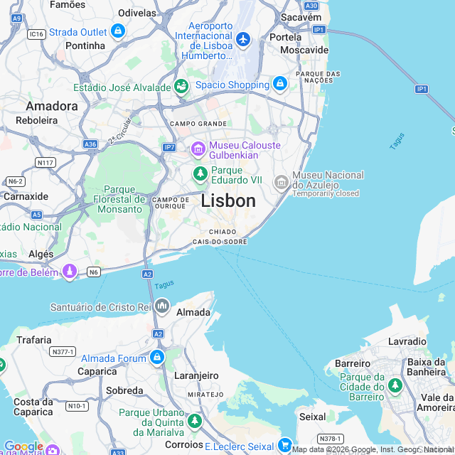Approximate location