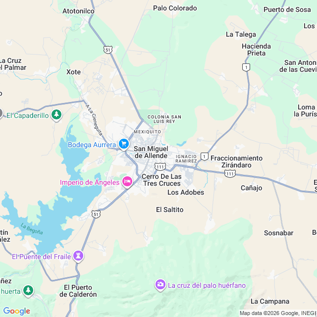 Approximate location