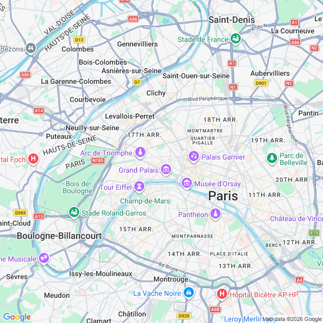 Approximate location