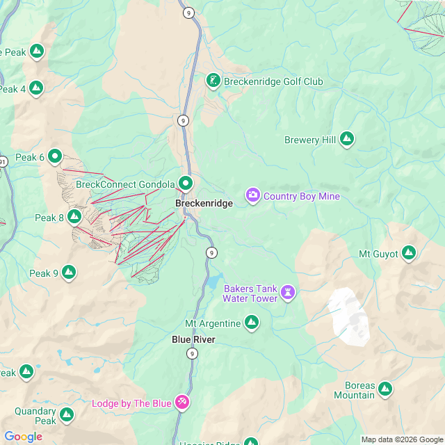 Approximate location