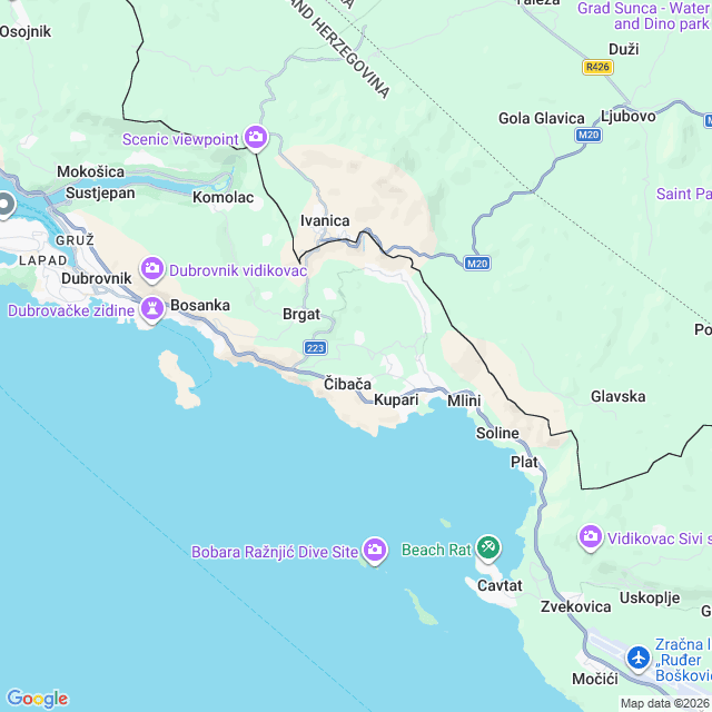 Approximate location