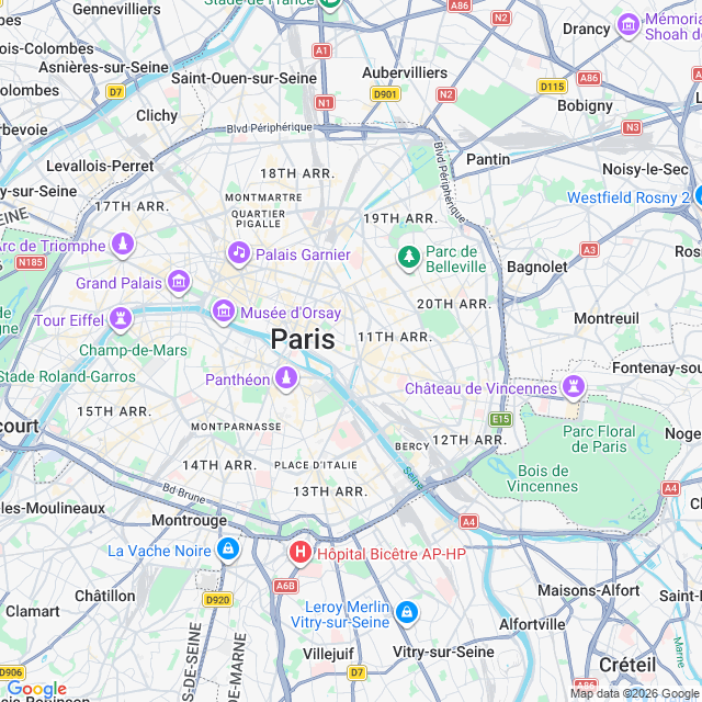 Approximate location