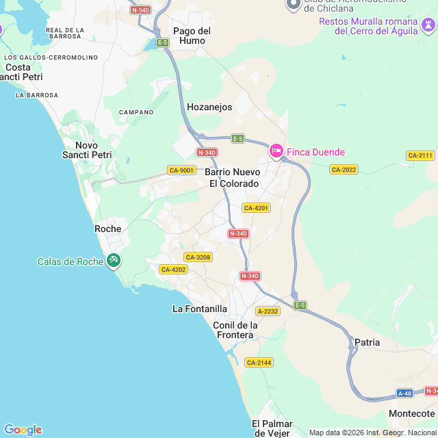 Approximate location