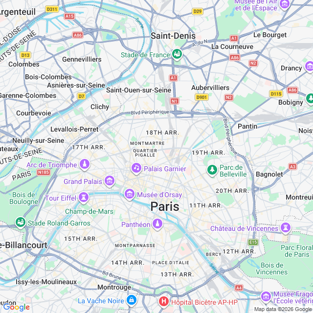 Approximate location