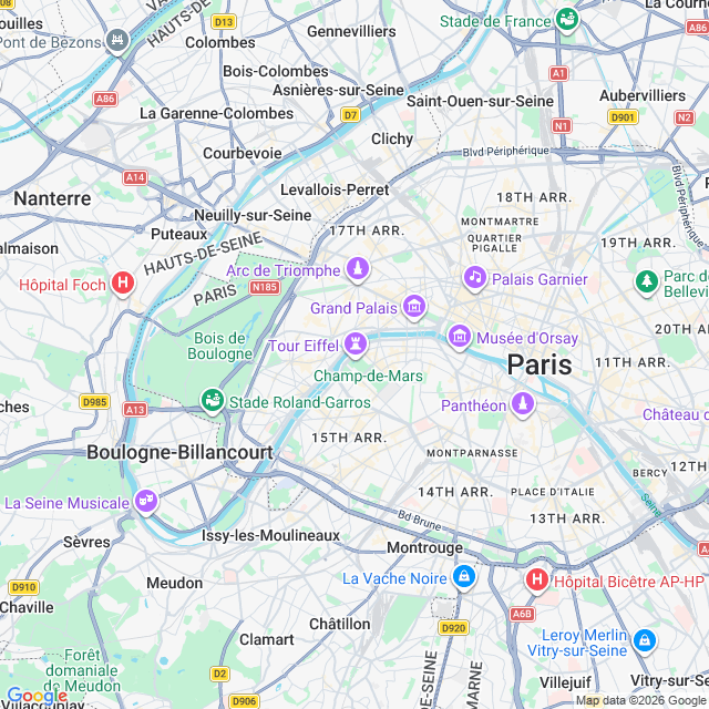 Approximate location