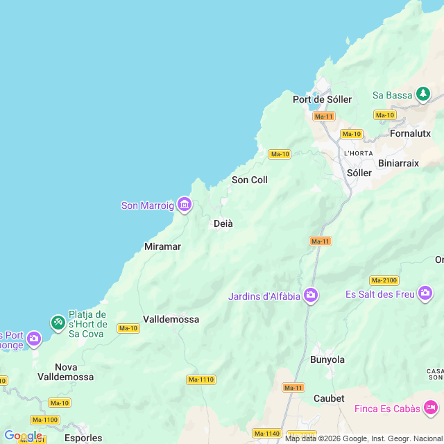Approximate location