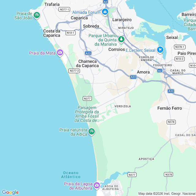 Approximate location