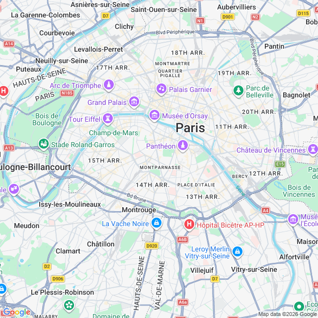 Approximate location