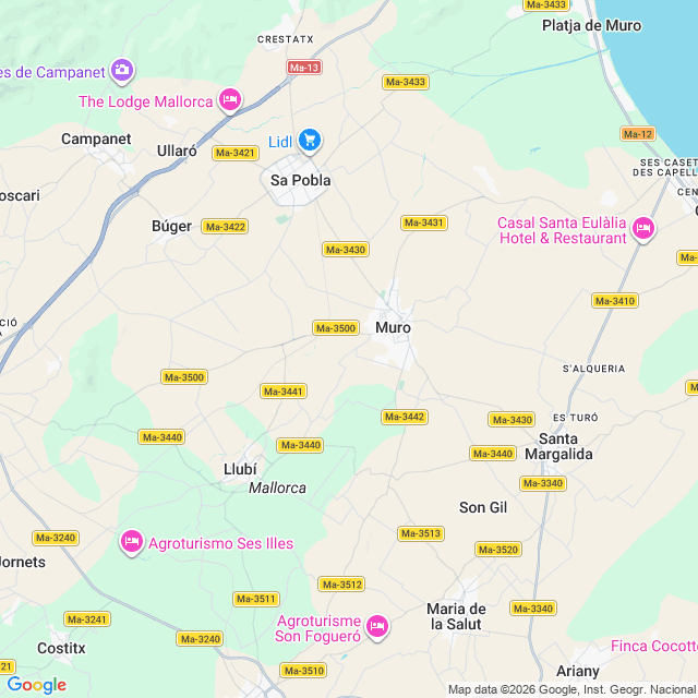 Approximate location