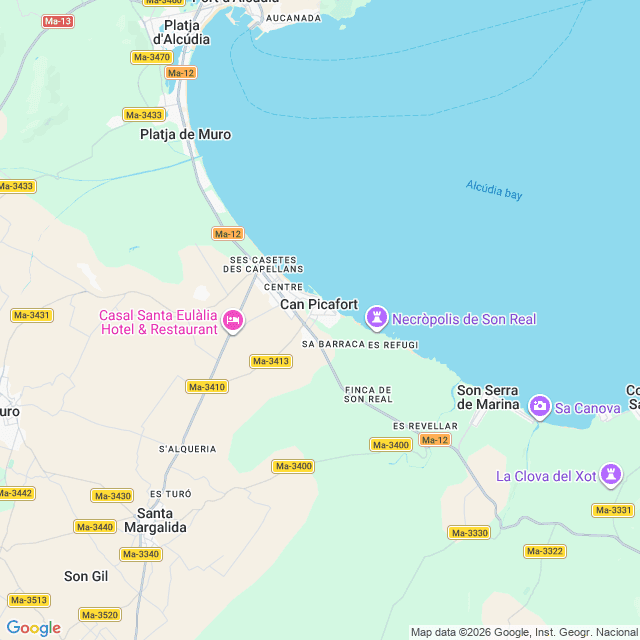 Approximate location