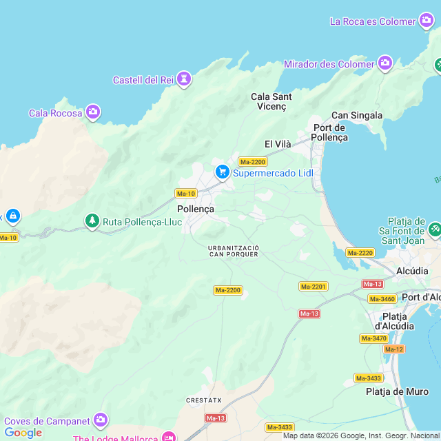Approximate location
