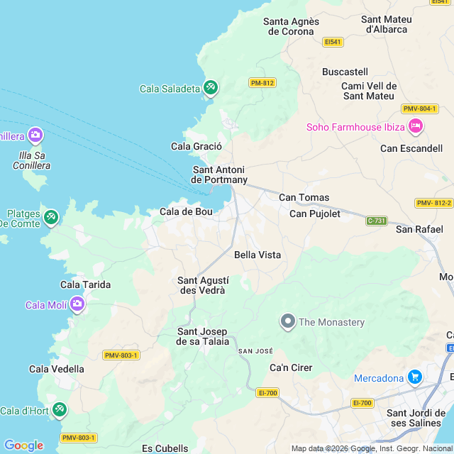 Approximate location