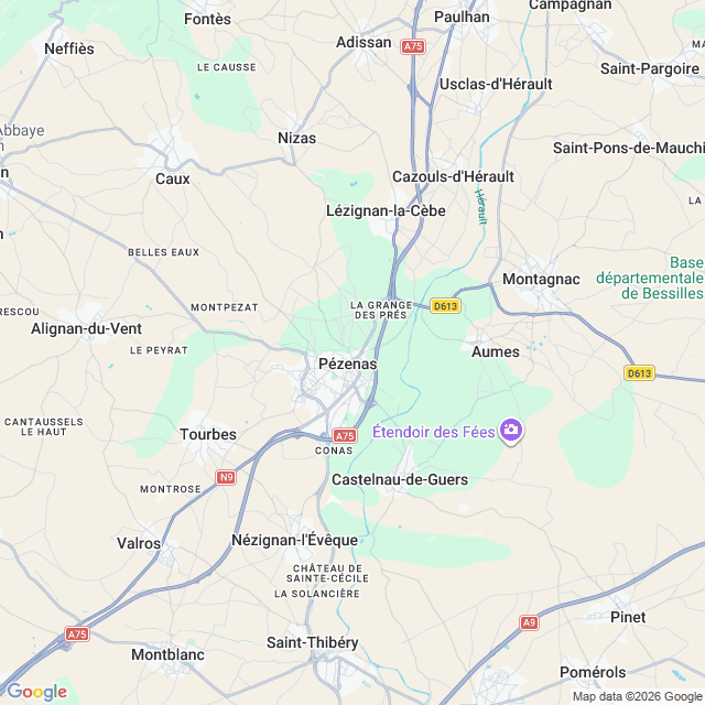 Approximate location