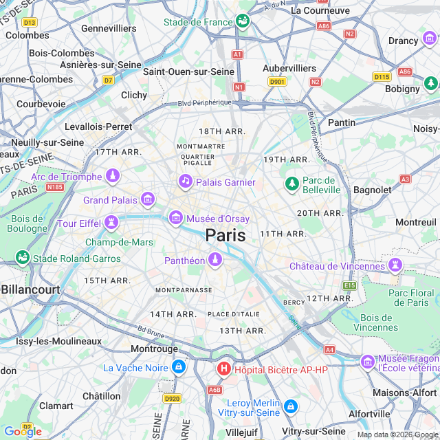 Approximate location