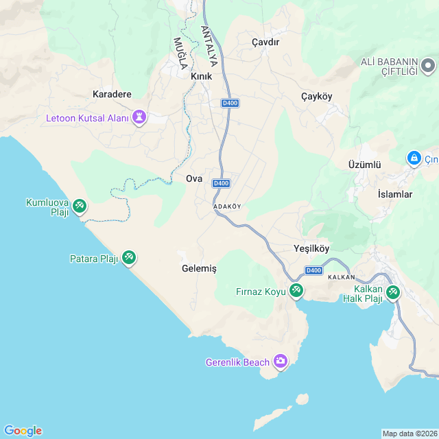 Approximate location