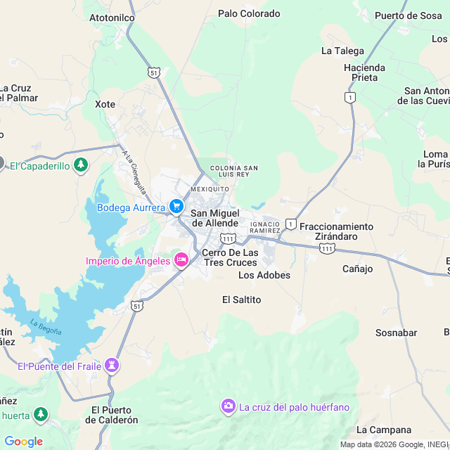 Approximate location