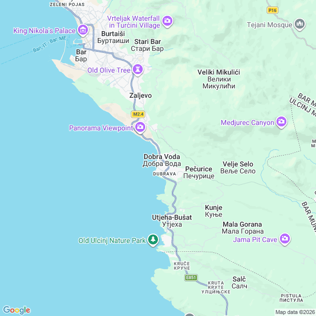 Approximate location
