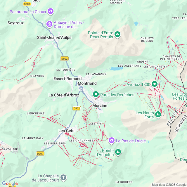 Approximate location