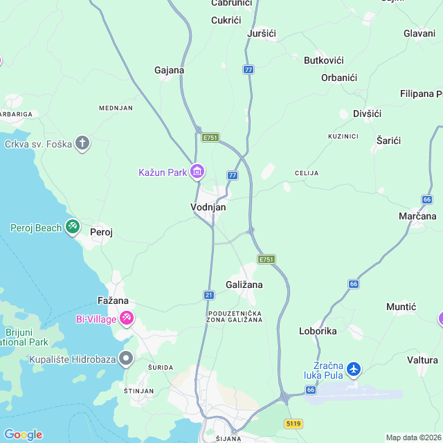 Approximate location