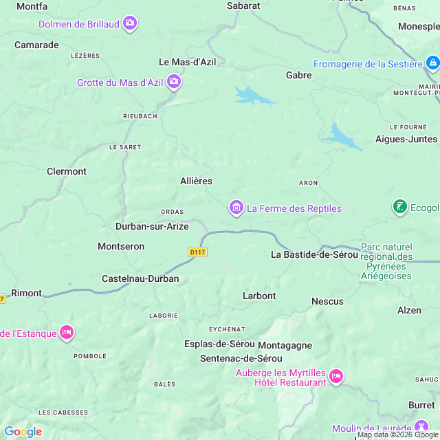 Approximate location