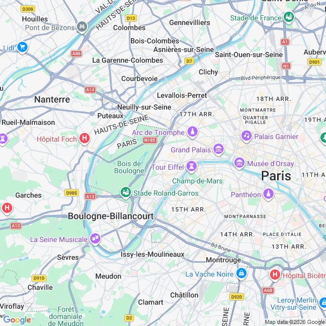 Approximate location