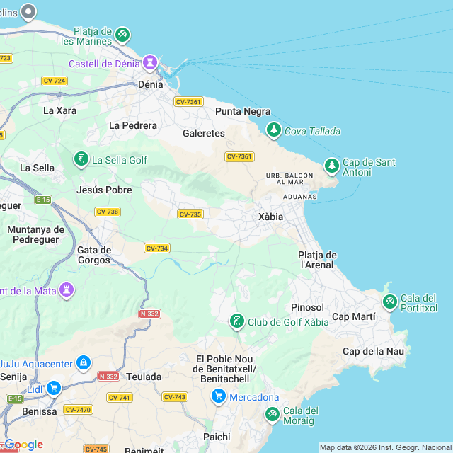 Approximate location