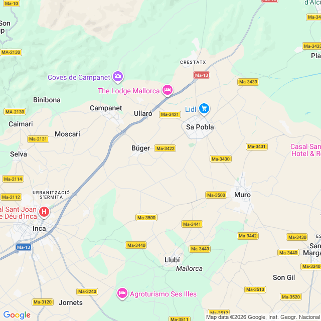 Approximate location