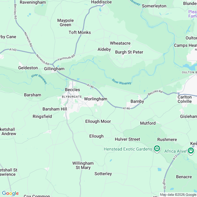 Approximate location
