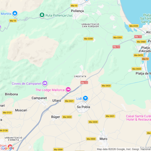 Approximate location
