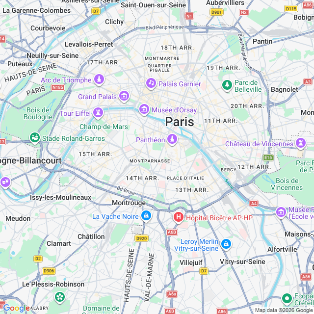 Approximate location