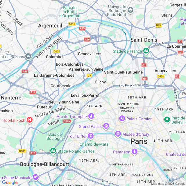 Approximate location