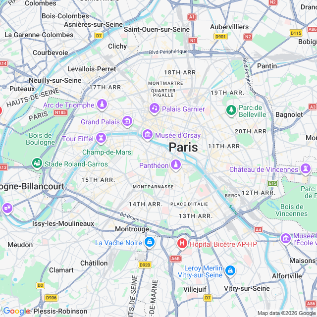 Approximate location