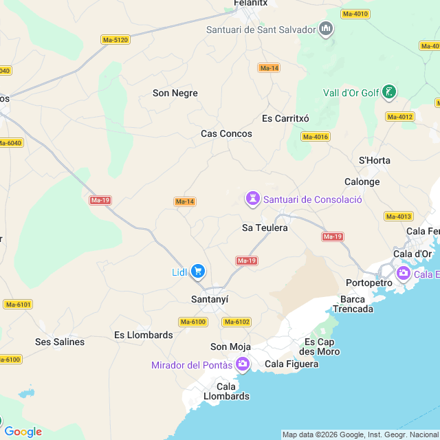 Approximate location