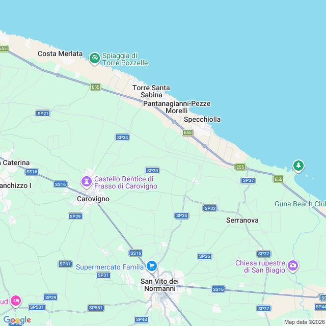 Approximate location