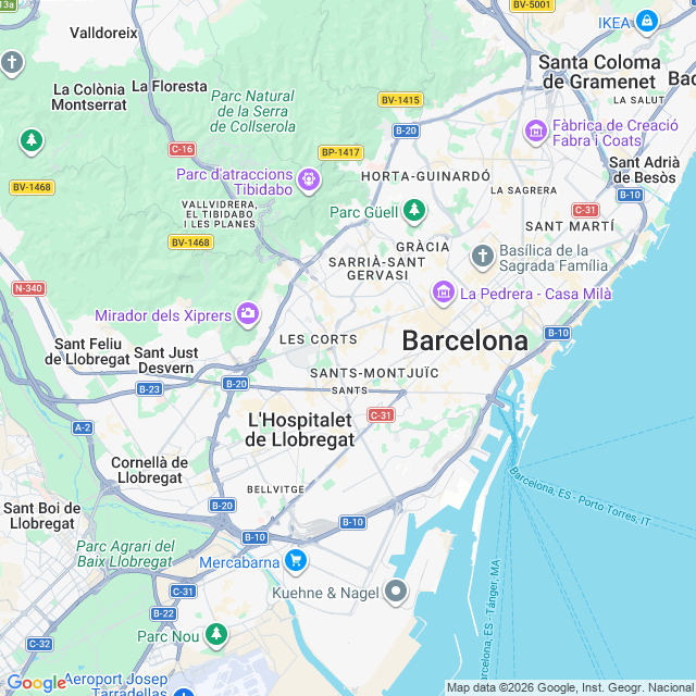 Approximate location