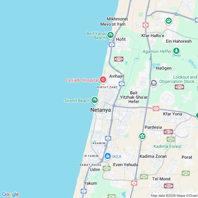 Approximate location
